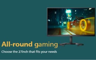 Discover Philips 27 inch all around PC gaming displays