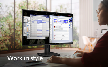 Philips Monitors E1 Line gains four new feature-rich models for enhanced productivity and optimal convenience