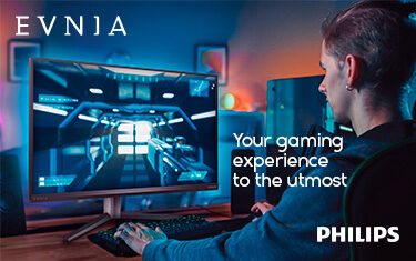 Philips Evnia Releases a New Gaming Monitor with MiniLED Backlighting, Dynamic Lighting, 4K Resolution, 144Hz Refresh Rate, and More.