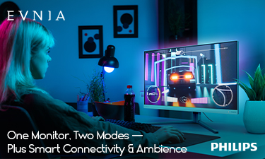 Next-Generation Dual-Mode Gaming Monitor with Ambiglow and Smart Connectivity: the Philips Evnia 27M2N5901A